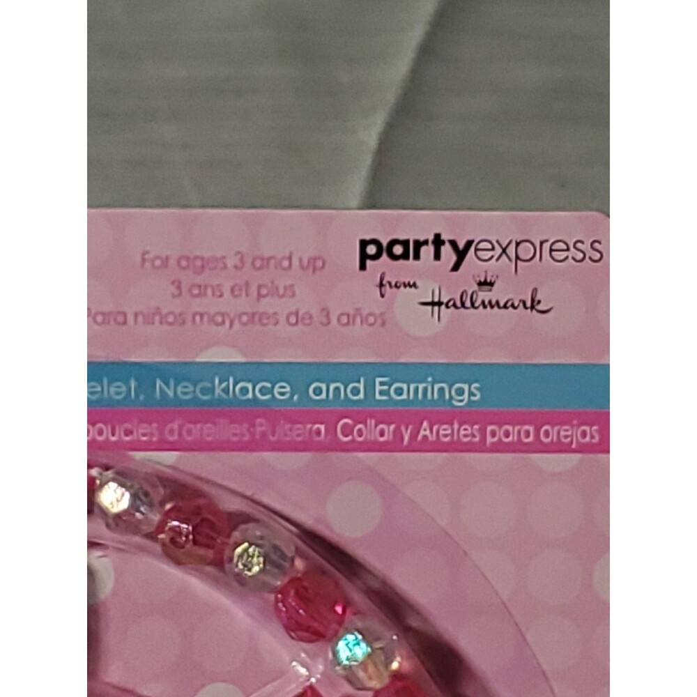 Vntg. 90's/Y2K Barbie‎ Party Favor/Necklace/Bracelet/Ear/NOS/Deadstock/Hallmark - Picture 3 of 12